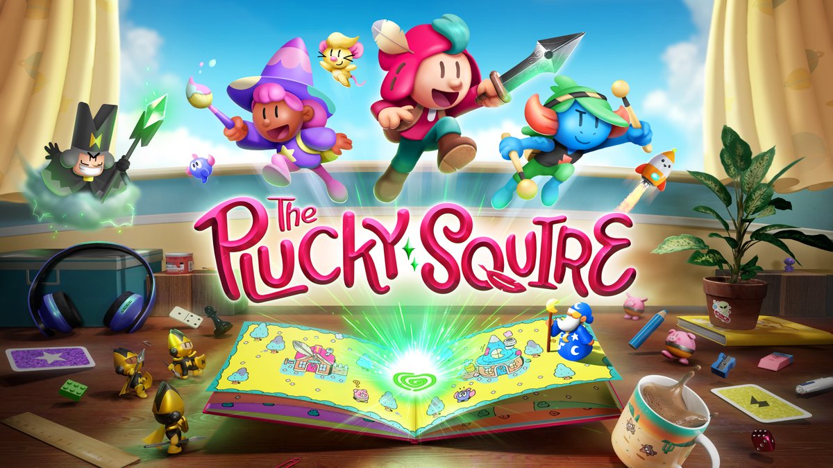 Devolver anuncia The Plucky Squire, novo jogo que mistura mundos 2D e 3D