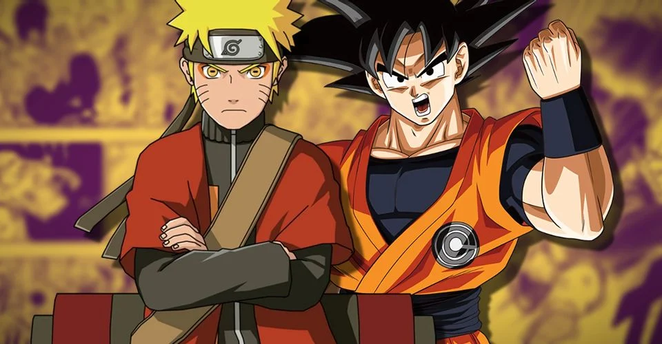 Fãs debatem quem venceria uma luta entre Goku e Naruto com ambos sem poderes