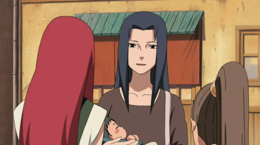 A mãe do Sasuke não pensou em adotar Naruto quando criança?