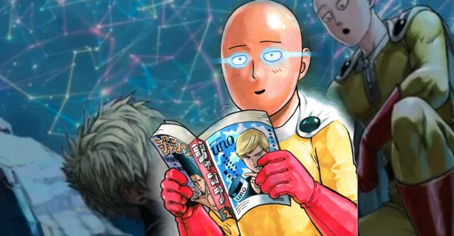 A quebra do limitador do Saitama - One Punch Man Mangá Cap. Extra