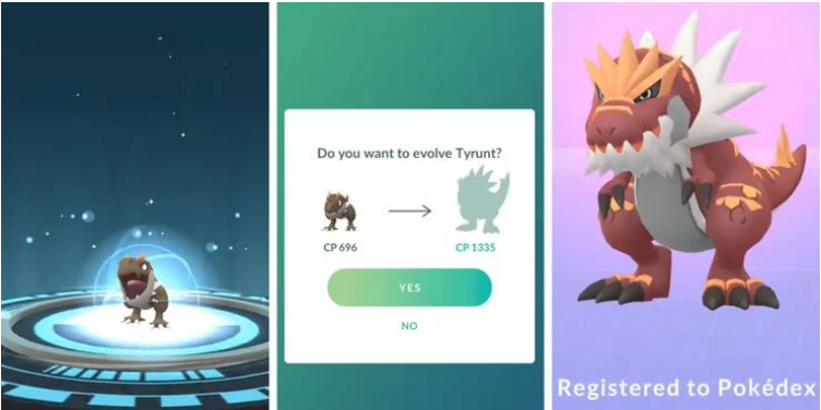 Como conseguir e evoluir o Tyrunt no Pokémon GO