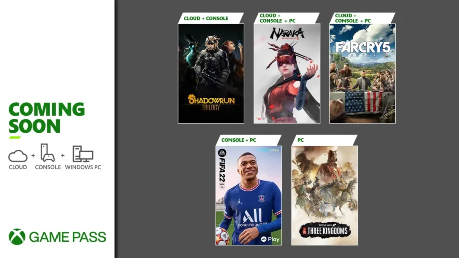 Far Cry 5, FIFA 22 e outros jogos chegam ao Xbox Game Pass em breve