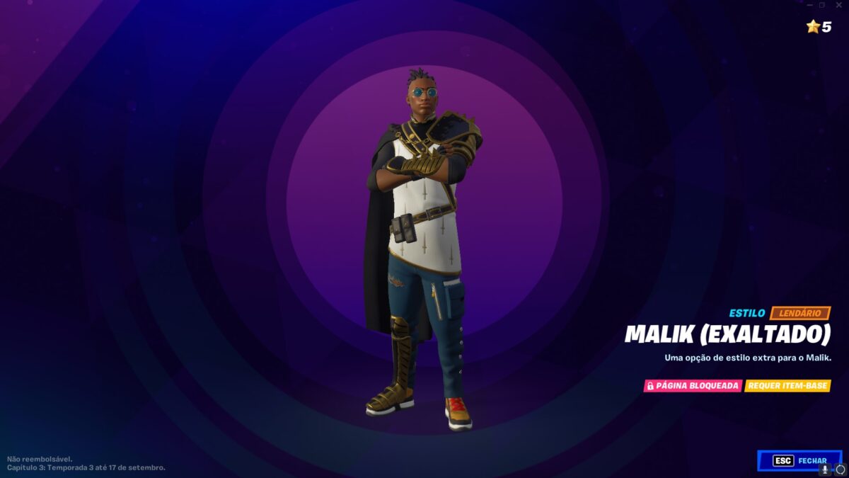 Fortnite Capítulo 3 - Todas As Skins Do Passe De Batalha Da Temporada 3