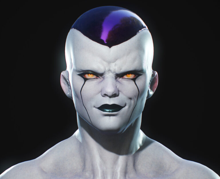 Dragon Ball - Artista fez uma arte super realista incrível do Freeza