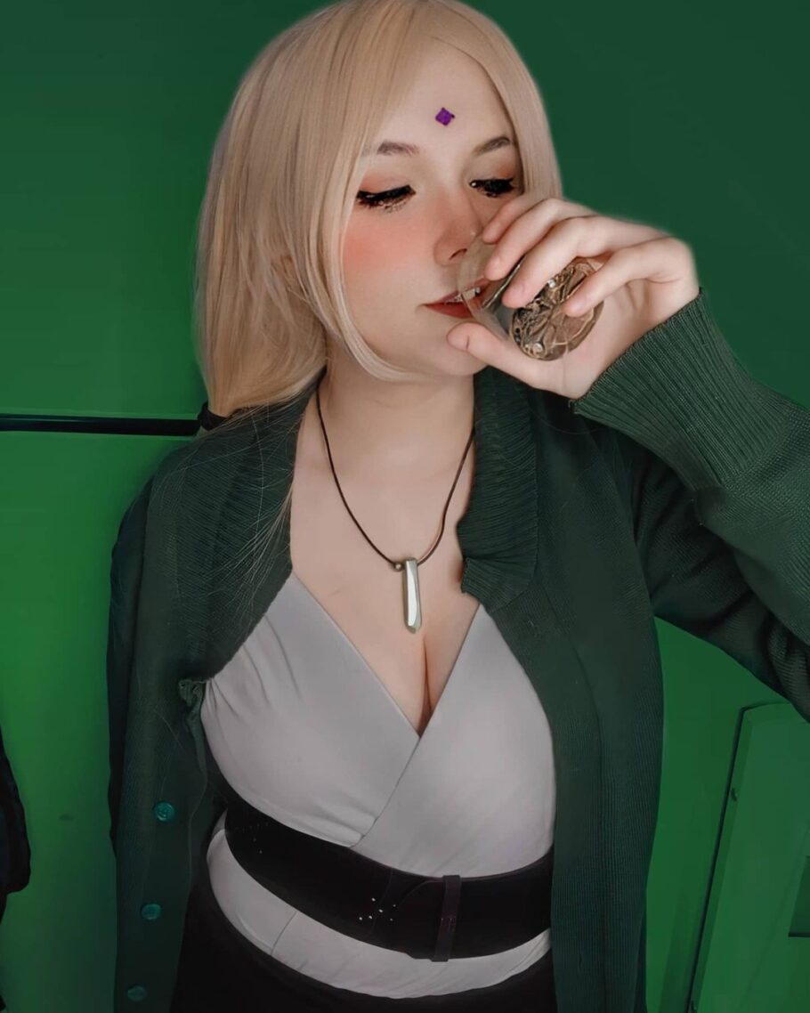 Brasileira fez um cosplay impecável da Tsunade de Naruto