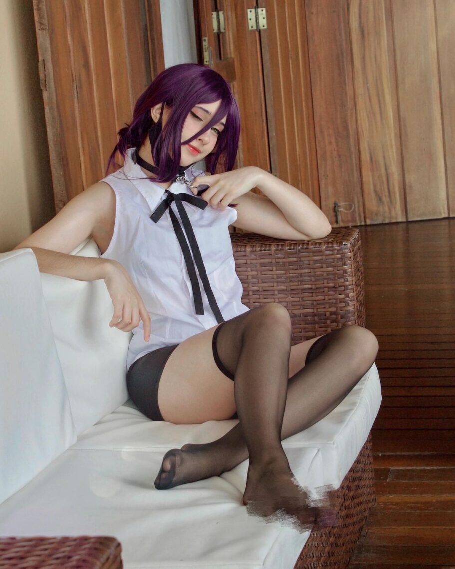 Brasileira fez um lindo cosplay da Reze de Chainsaw Man