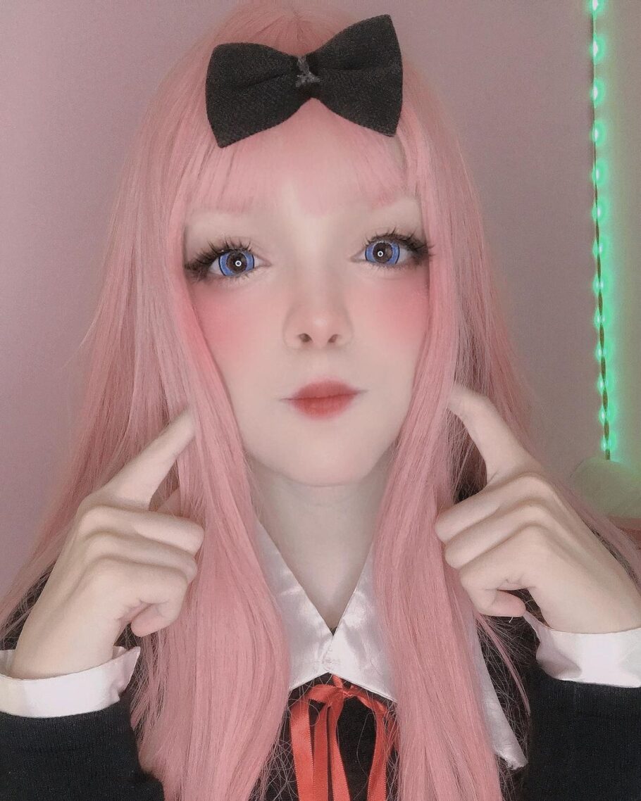 Brasileira fez um belo cosplay da Chika de Kaguya-sama