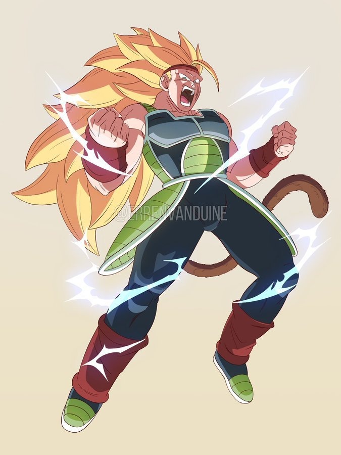 Este seria o visual de Bardock como Super Saiyajin 3 em Dragon Ball Super