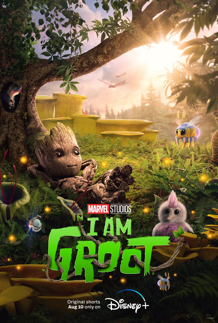 Confira o primeiro trailer de I Am Groot, série derivada de Guardiões da Galáxia