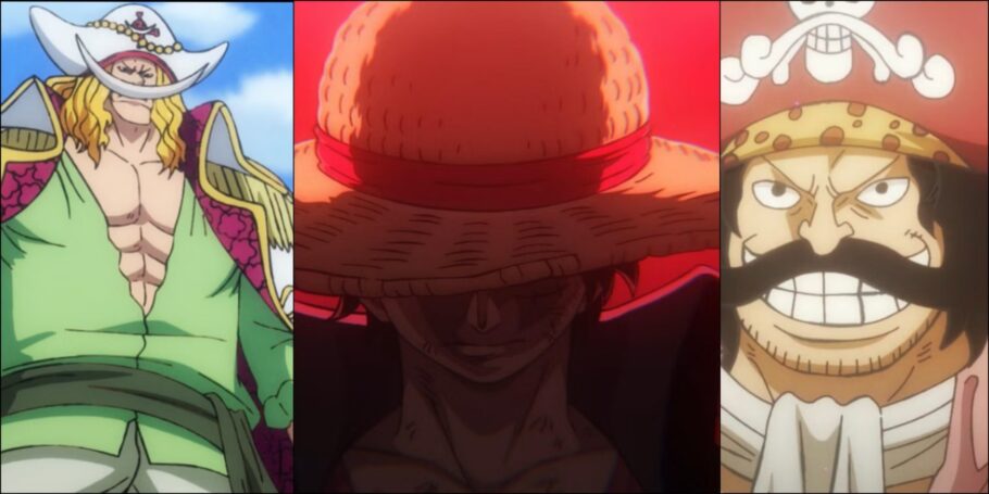 Luffy se tornou tão forte quando Roger e Barba Branca em One Piece?