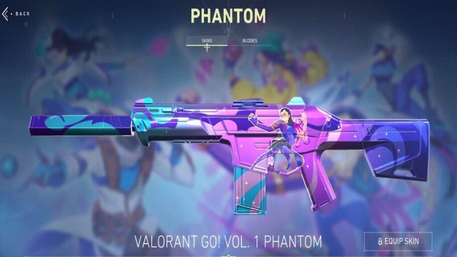 Valorant - Todas as Skins de Phantom