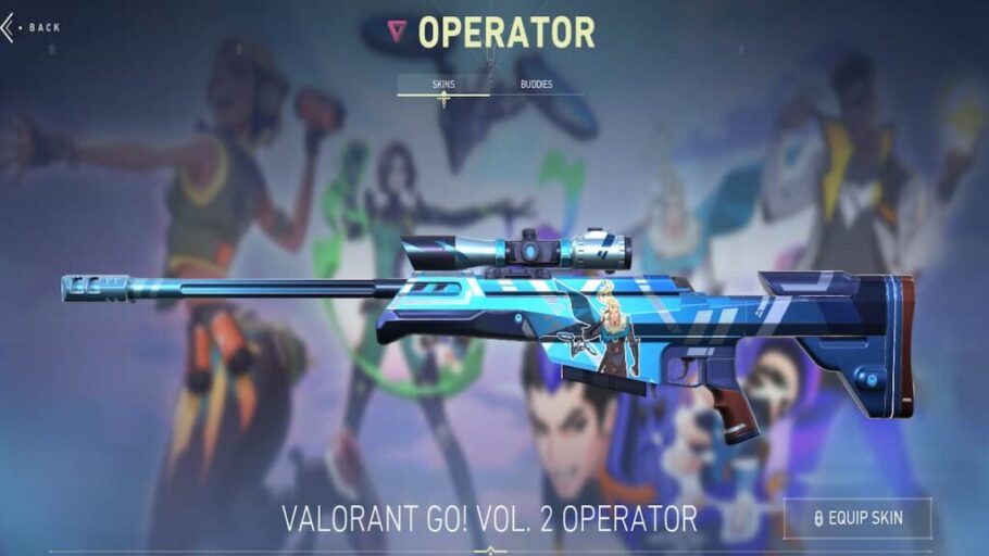 Valorant - Todas as skins de Operator