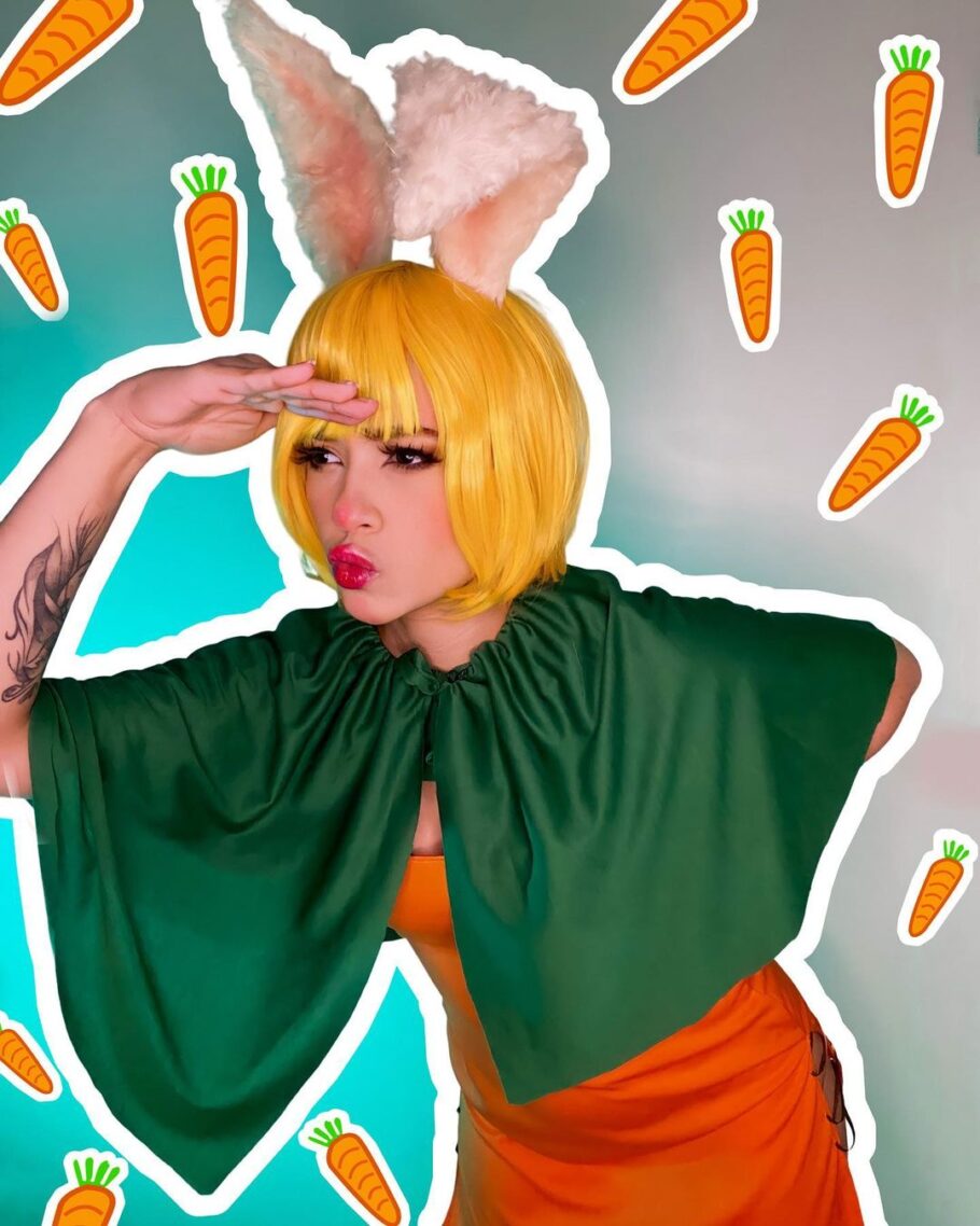 Brasileira fez um cosplay incrível da Carrot de One Piece