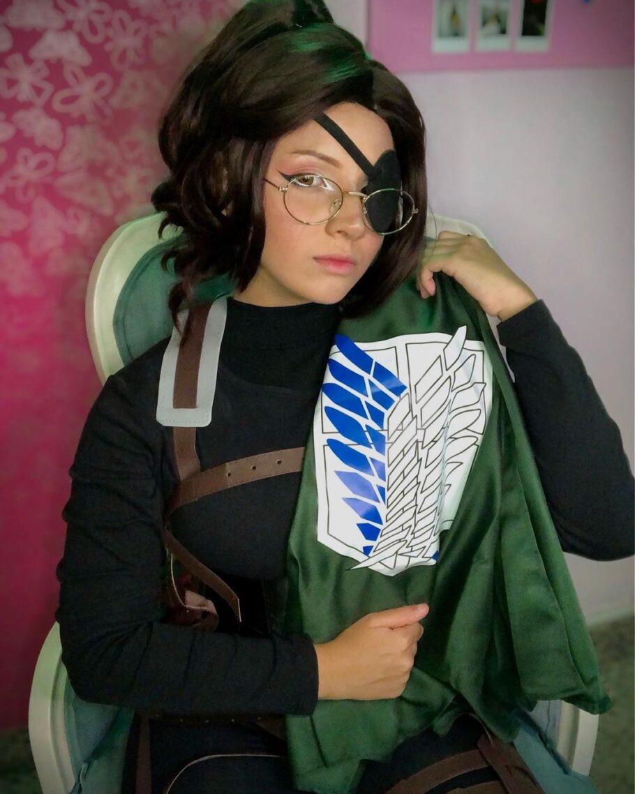 Fã Brasileira De Attack On Titan Fez Um Lindo Cosplay Da Hange