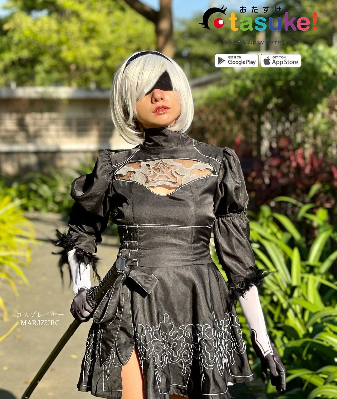 2B de Nier Automata recebeu um lindo cosplay feito por uma fã