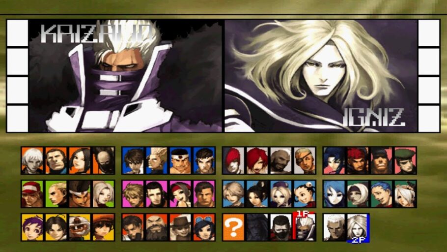 The King of Fighters 2002 – Todos os golpes especiais de cada