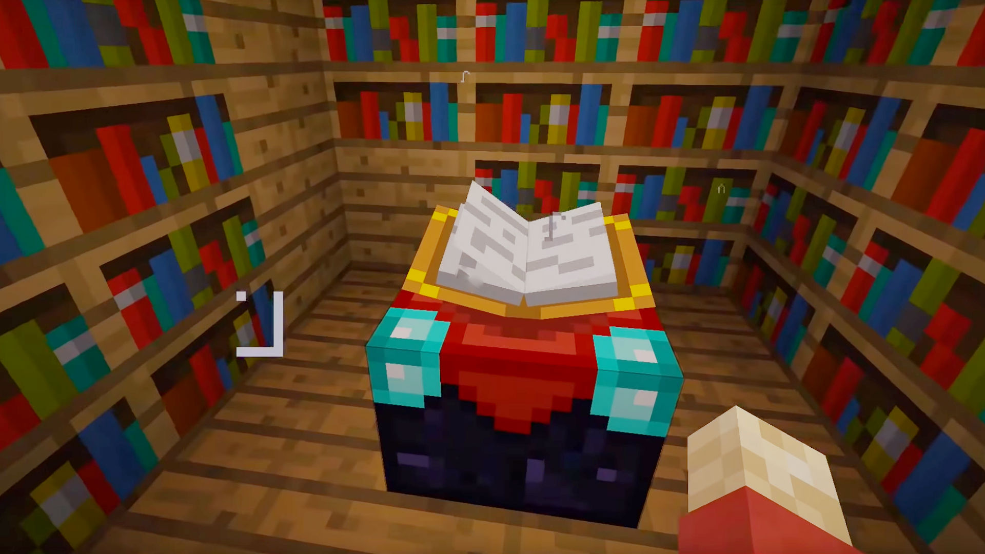 Minecraft ler mesa encantamento
