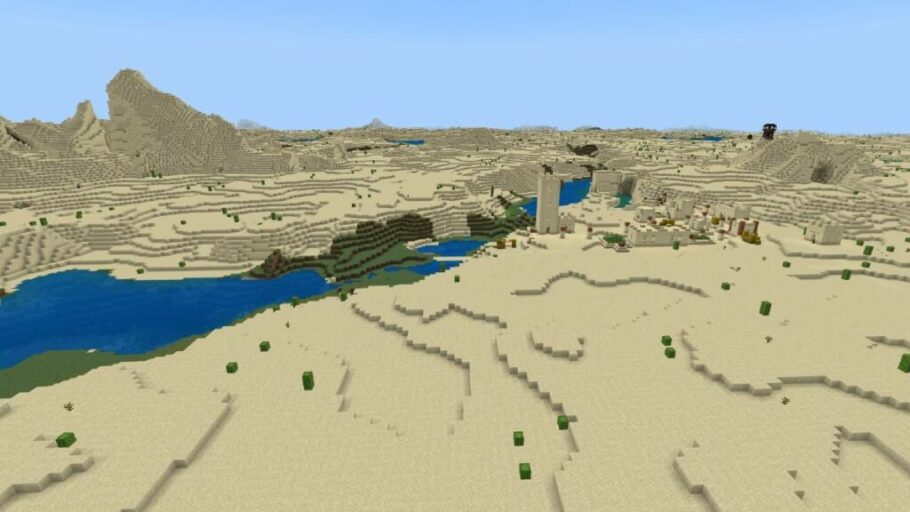 Minecraft - As melhores seeds para começar em um Deserto