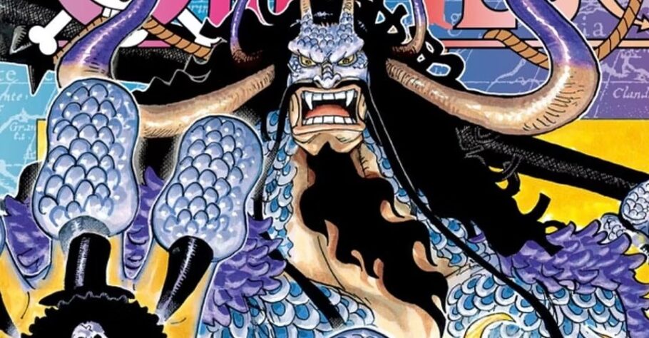 A forma hibrida de Kaido em One Piece era bem diferente nos rascunhos originais