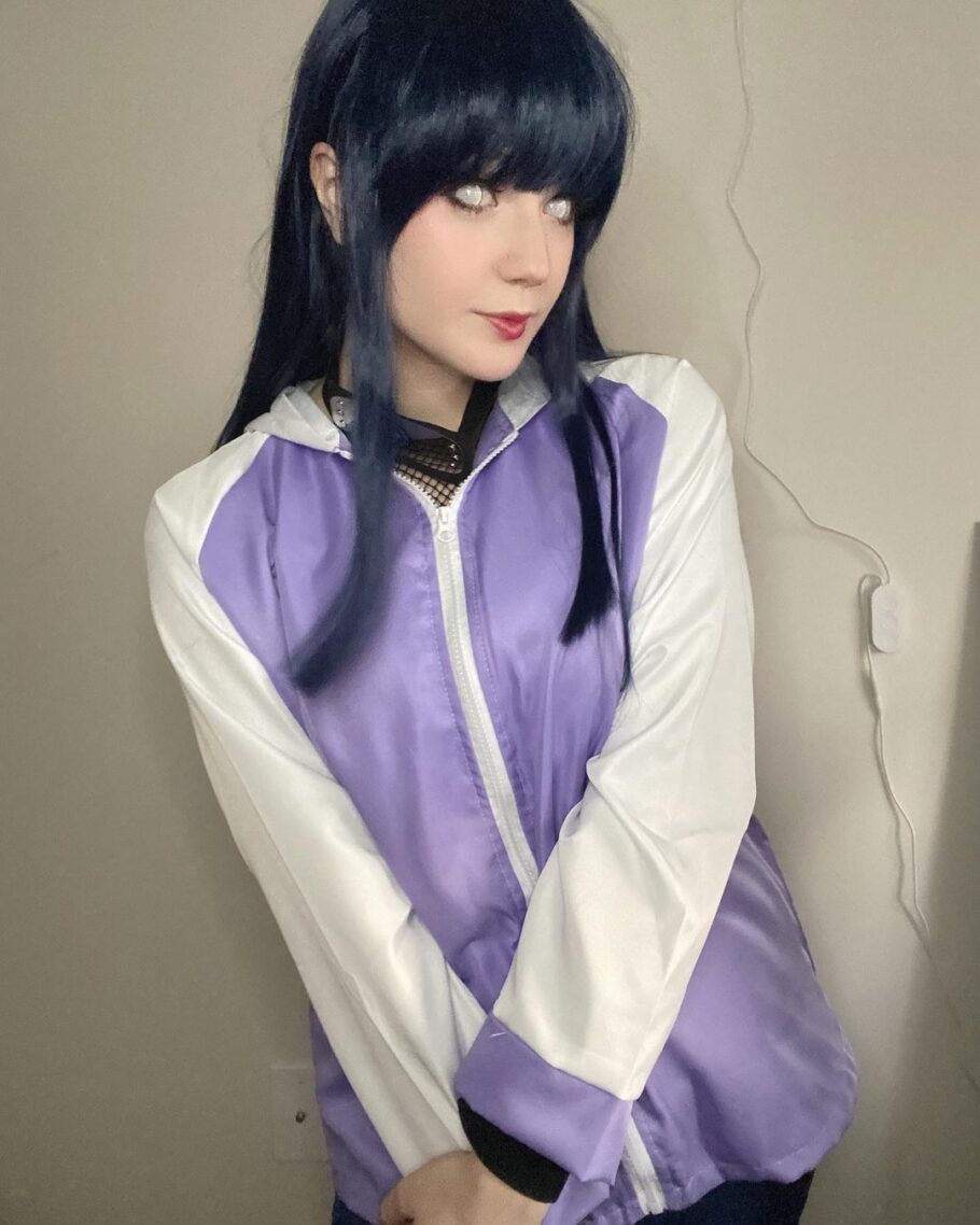 Fã de Naruto viralizou ao fazer um lindo cosplay da Hinata