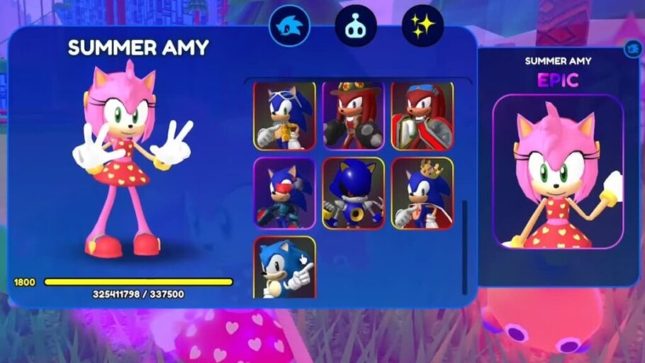 Sonic Speed Simulator como conseguir as skins, Wiki