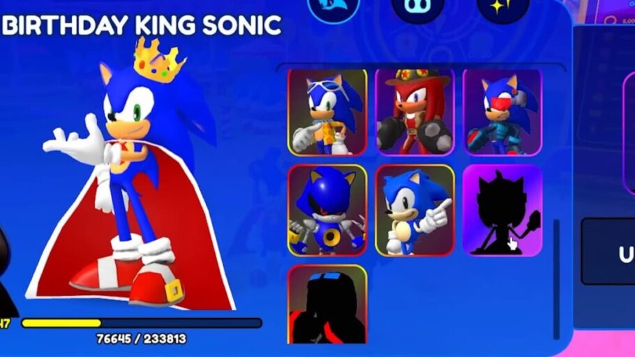 Sonic chega oficialmente ao Roblox com jogo e skins; veja como baixar