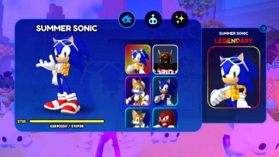 Roblox: Sonic Speed Simulator - Como obter todos os personagens