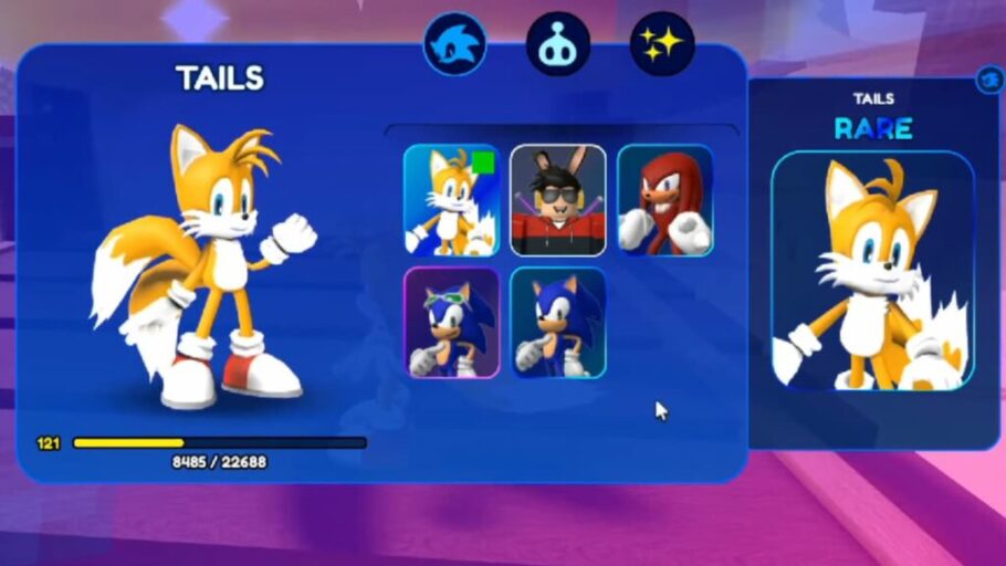 CONSEGUI A NOVA TRANSFORMAÇÃO DO TAILS NO ROBLOX!! (Sonic Speed Simulator)  