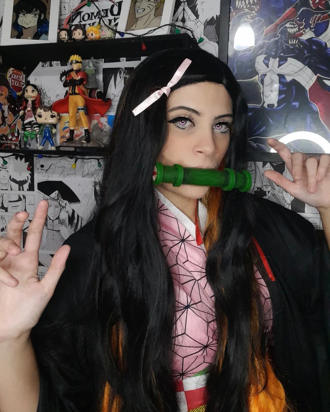 Brasileira Homenageou A Nezuko De Demon Slayer Com Um Belo Cosplay 