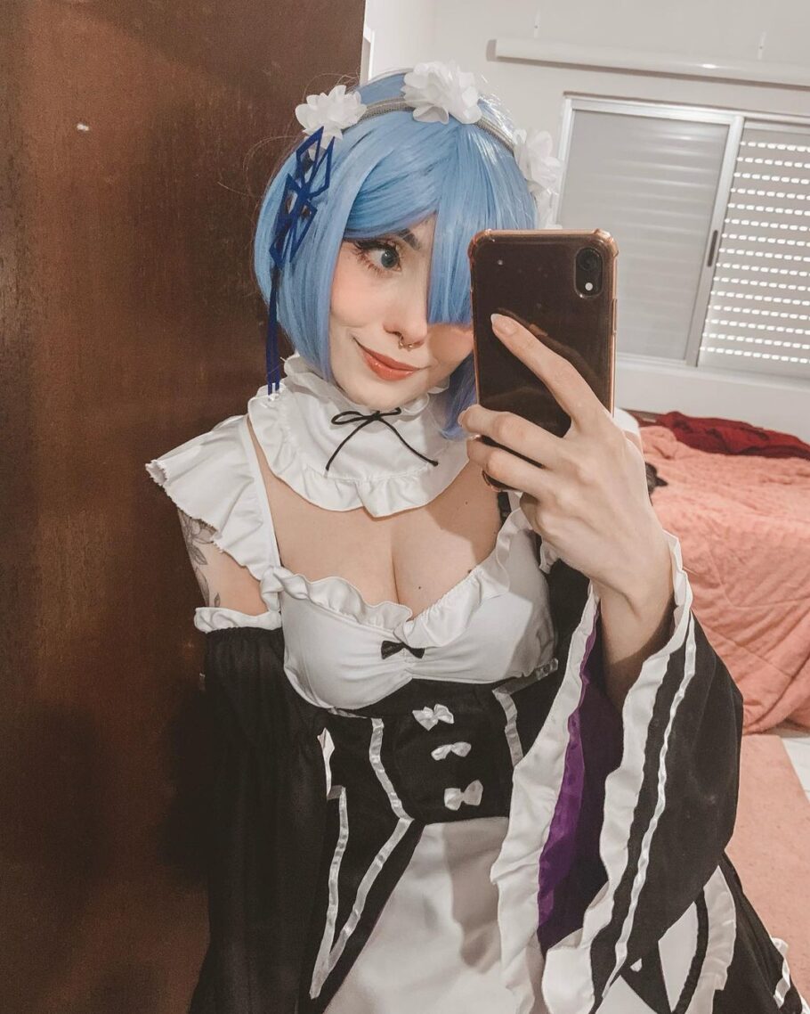 Cosplayer mais famosa do Japão faz homenagem a Rem de Re:Zero