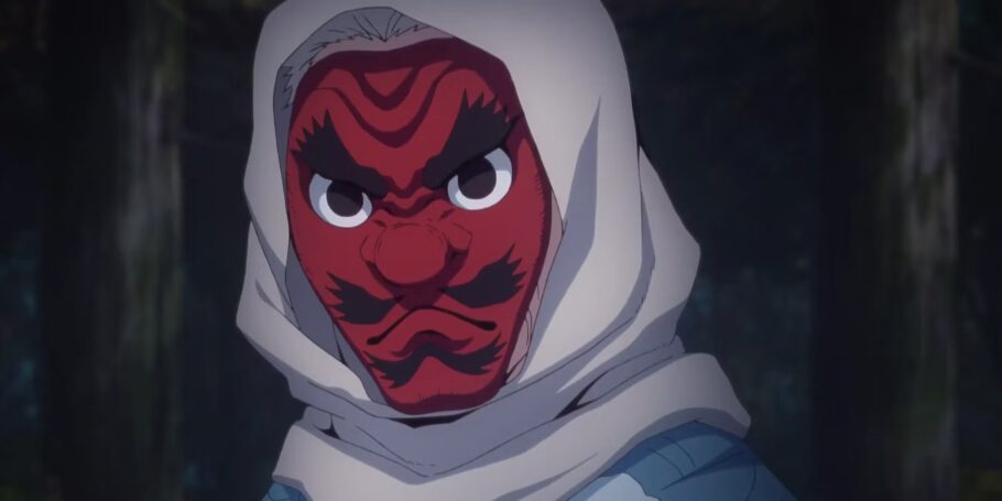 Entenda tudo sobre a mascara que Urokodaki utiliza em Demon Slayer