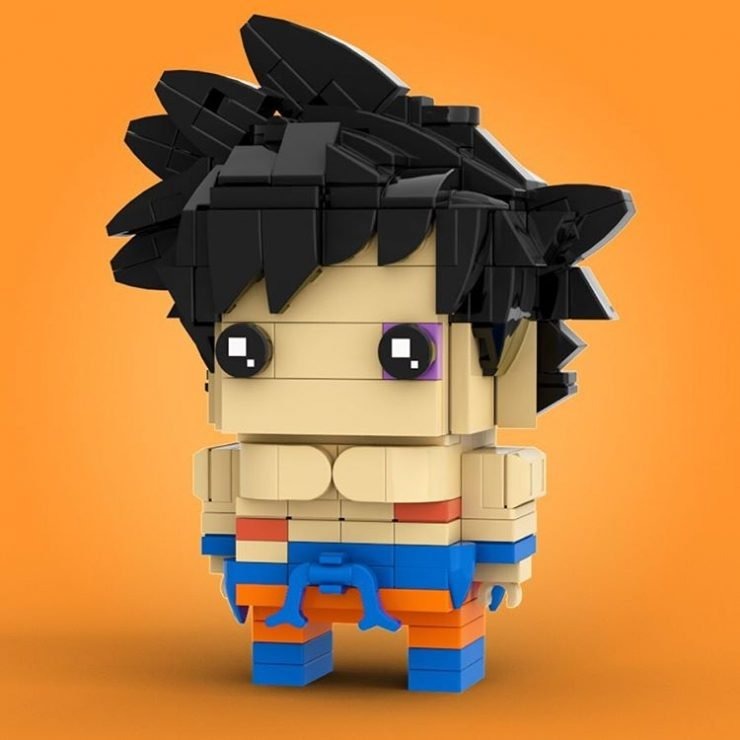 Fã de Dragon Ball recria Goku com um conjunto customizado de LEGO e o resultado ficou incrível