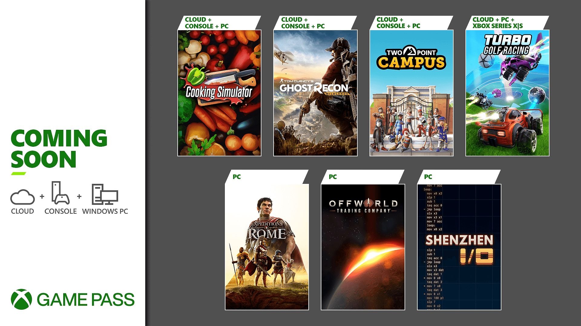 Xbox Game Pass: 10 novos jogos serão adicionados ao serviço; Confira!