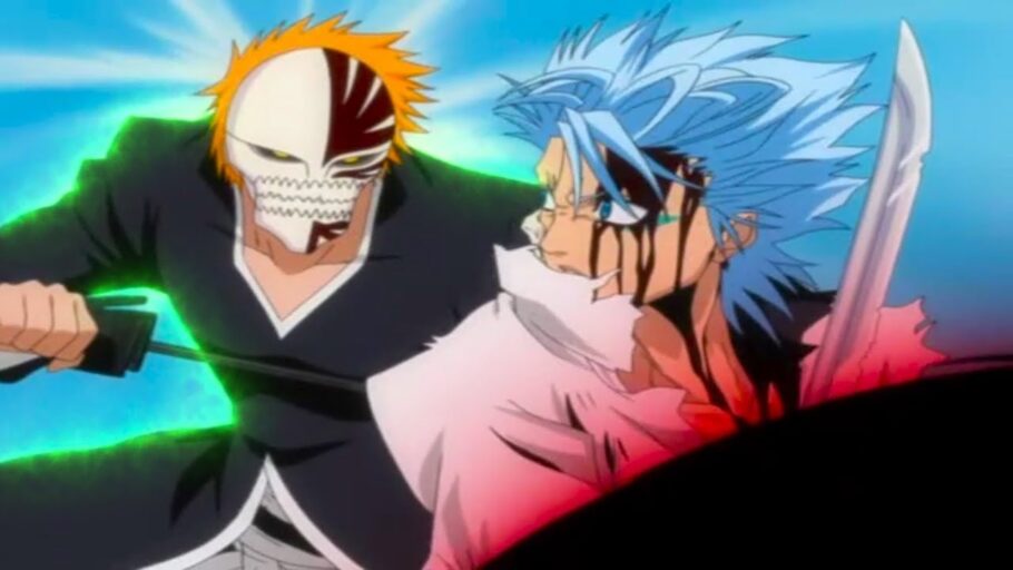 Em qual episódio de Bleach o Ichigo enfrenta Grimmjow