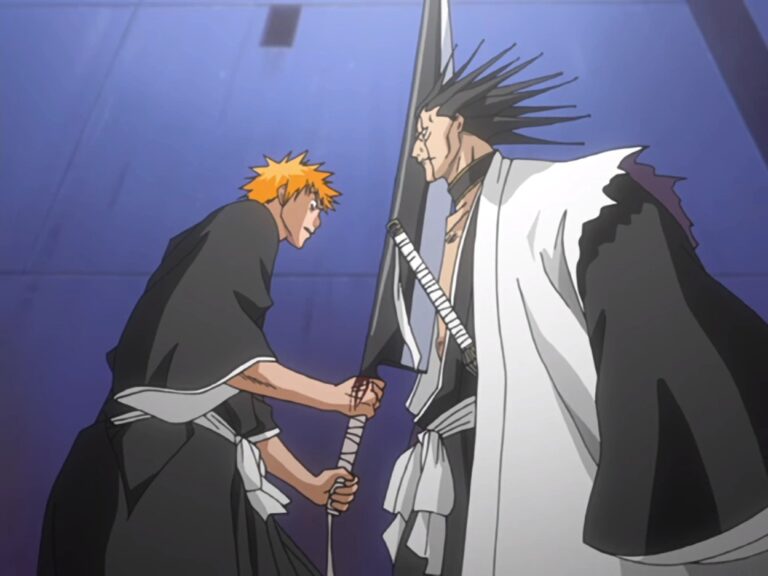 Bleach Em qual episódio Ichigo enfrenta Kenpachi