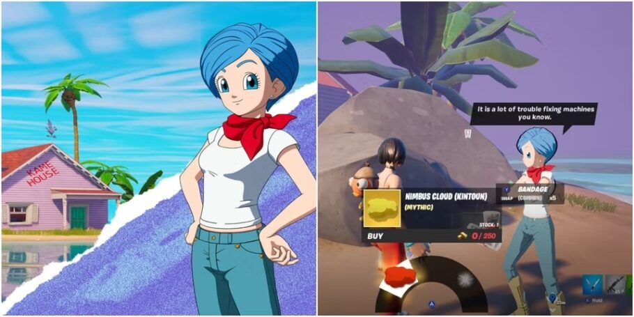 Fortnite - Onde encontrar Bulma