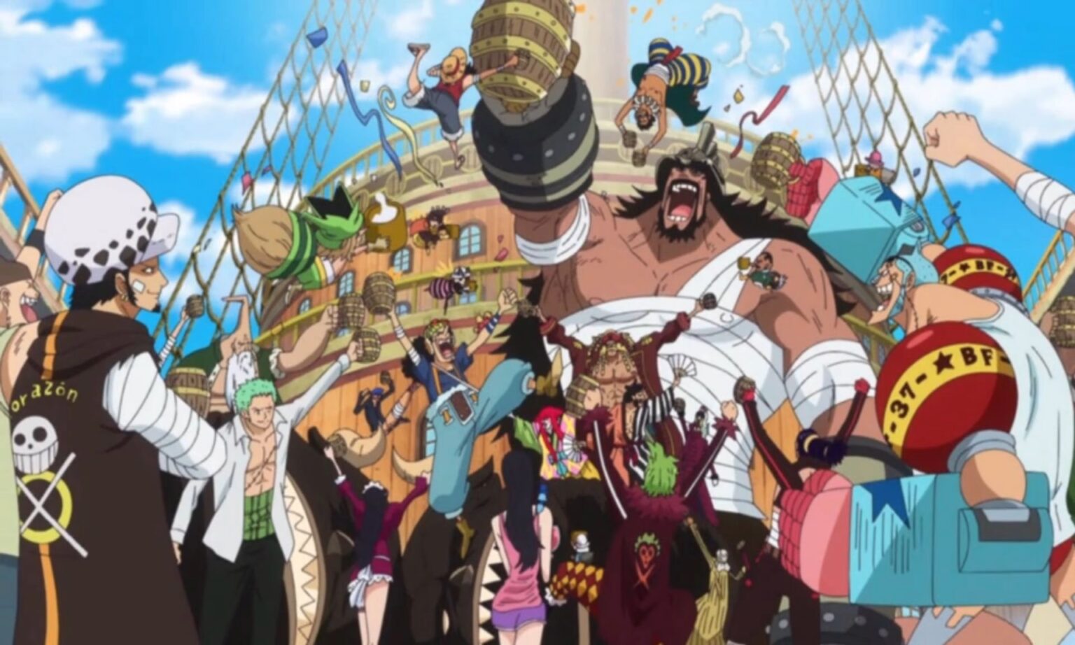 Entenda tudo sobre a grande frota dos chapéu de palha em One Piece ...