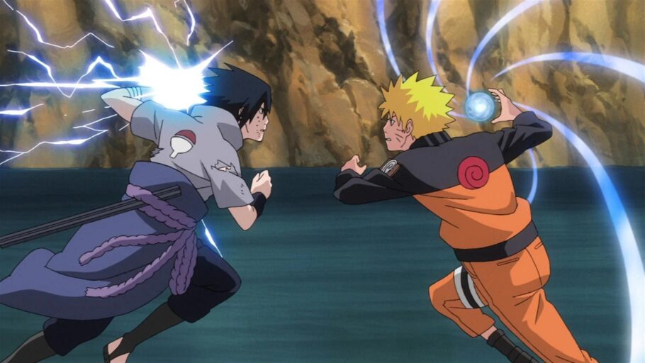 Naruto sem Kurama vs Sasuke sem Rinnegan, quem venceria esta batalha?