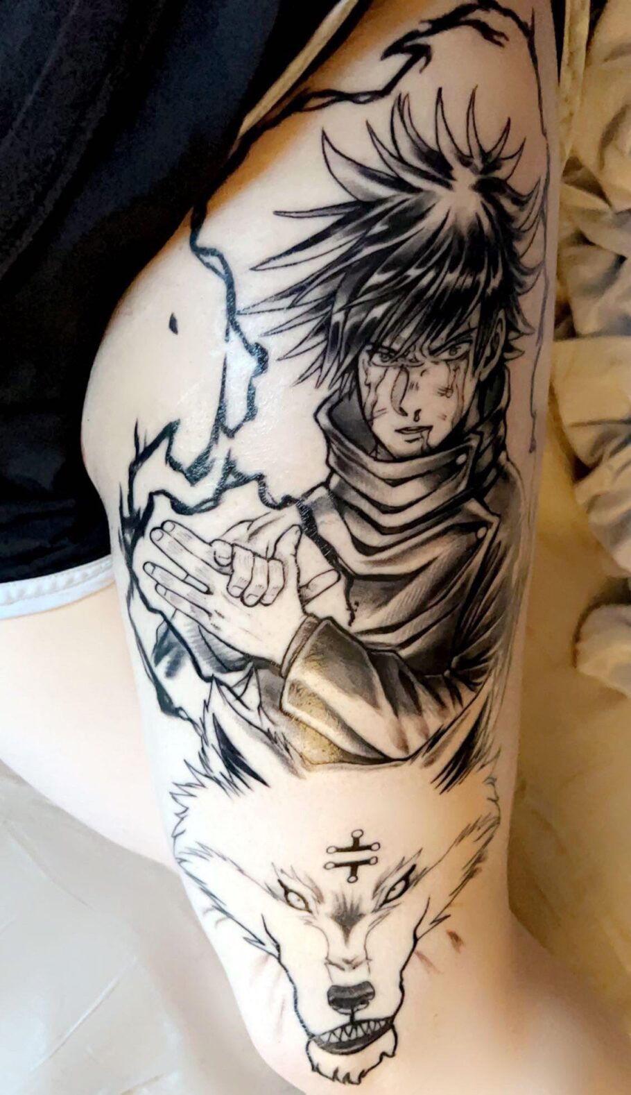 As melhores tatuagens de Jujutsu Kaisen feitas por fãs