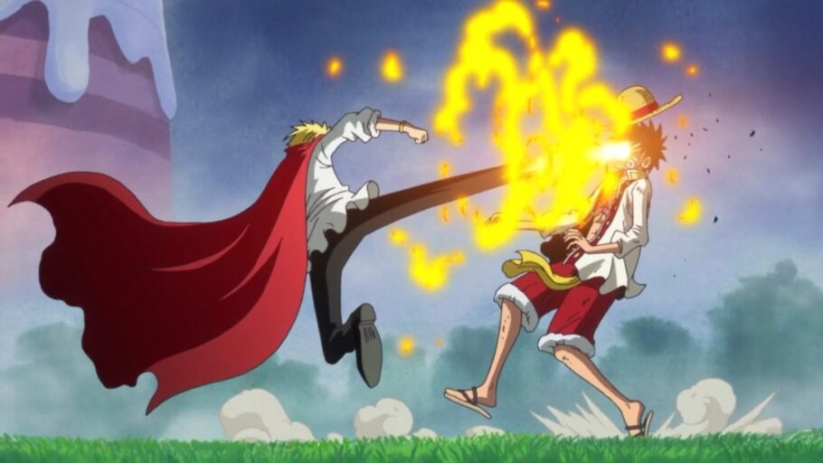 One Piece - Em qual episódio Sanji luta contra Luffy