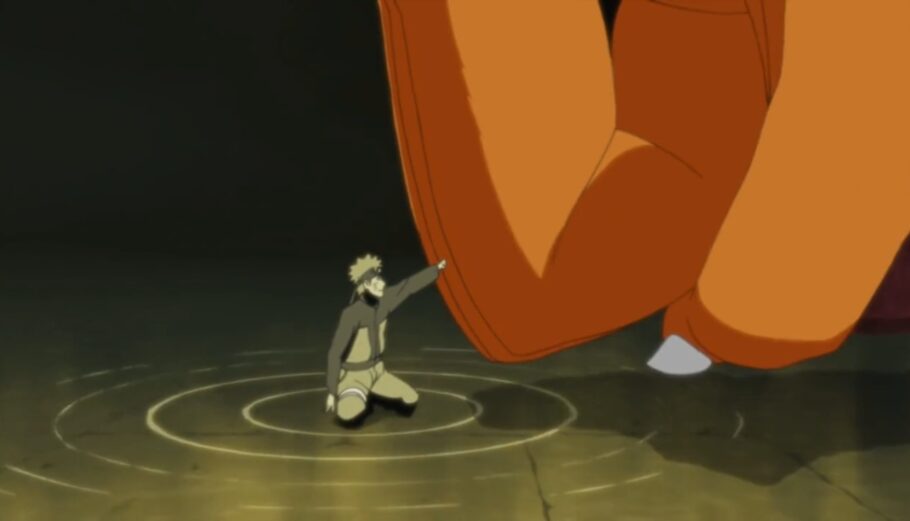 Qual foi o poder único que Kurama concedeu à Naruto?