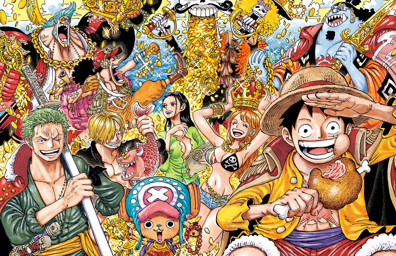 One Piece ultrapassou a marca de meio bilhão de cópias vendidas