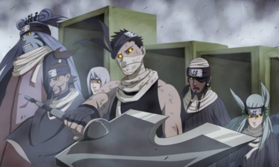 Quem é o espadachim mais poderoso da Vila da Névoa em Naruto Shippuden?