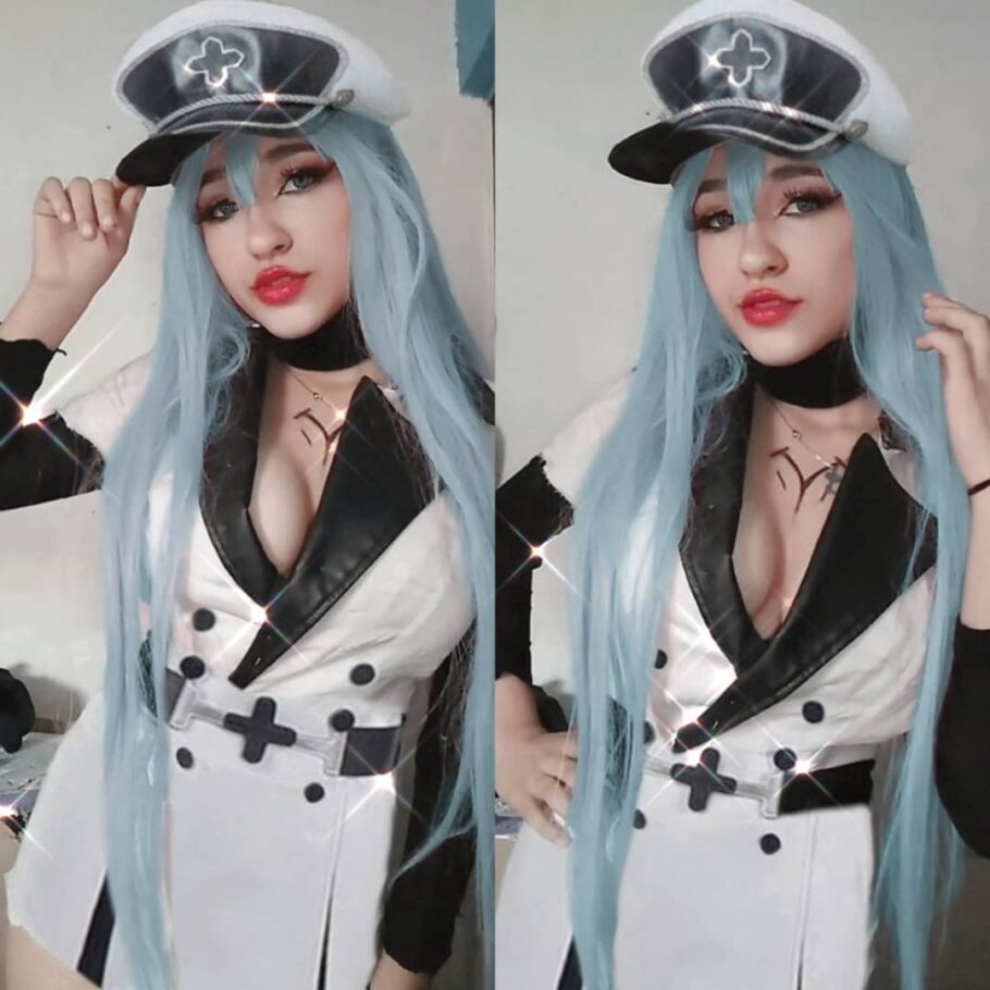 Brasileira fez um cosplay perfeito da Esdeath de Akame Ga Kill