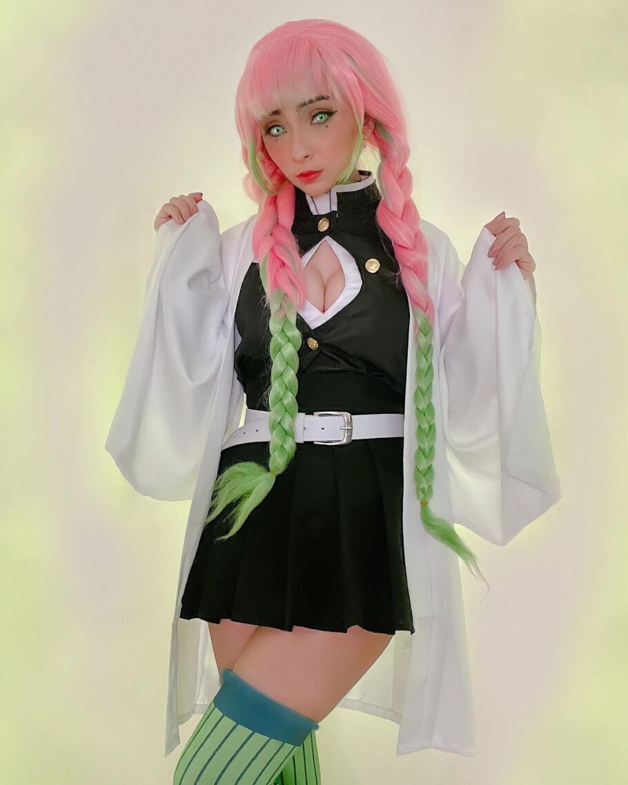 Confira este cosplay super fofo da Mitsuri de Demon Slayer - Critical Hits