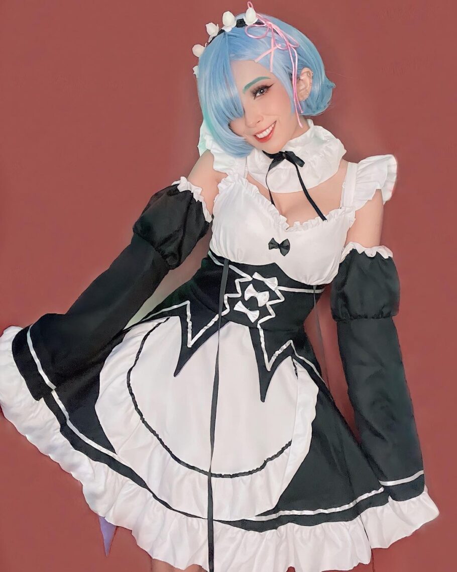 Fã de Re: Zero viraliza com um lindo cosplay da Rem