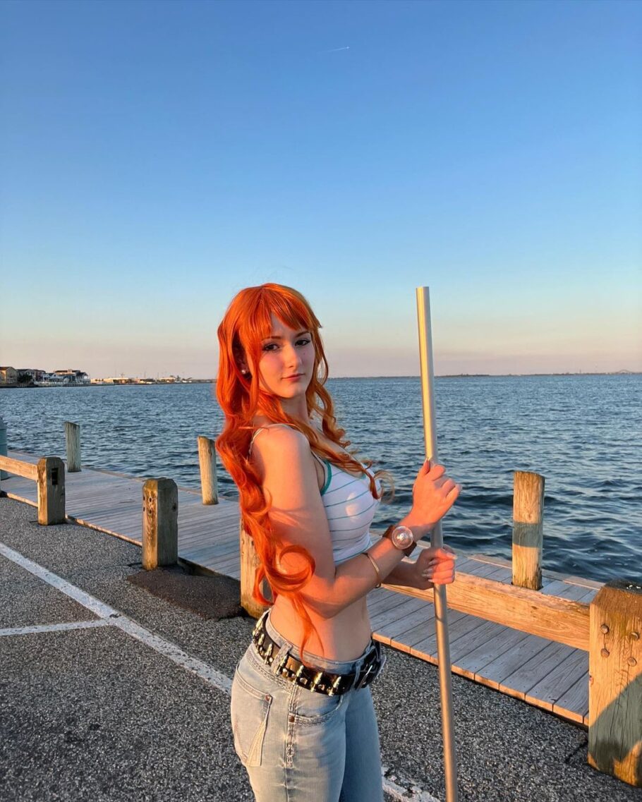 Fã de One Piece fez um cosplay perfeito da Nami