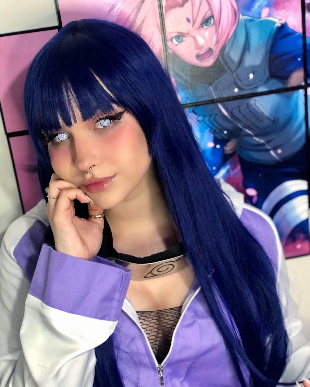 Brasileira Mostrou Todo O Poder Da Hinata Hyuga De Naruto Em Um Lindo ...