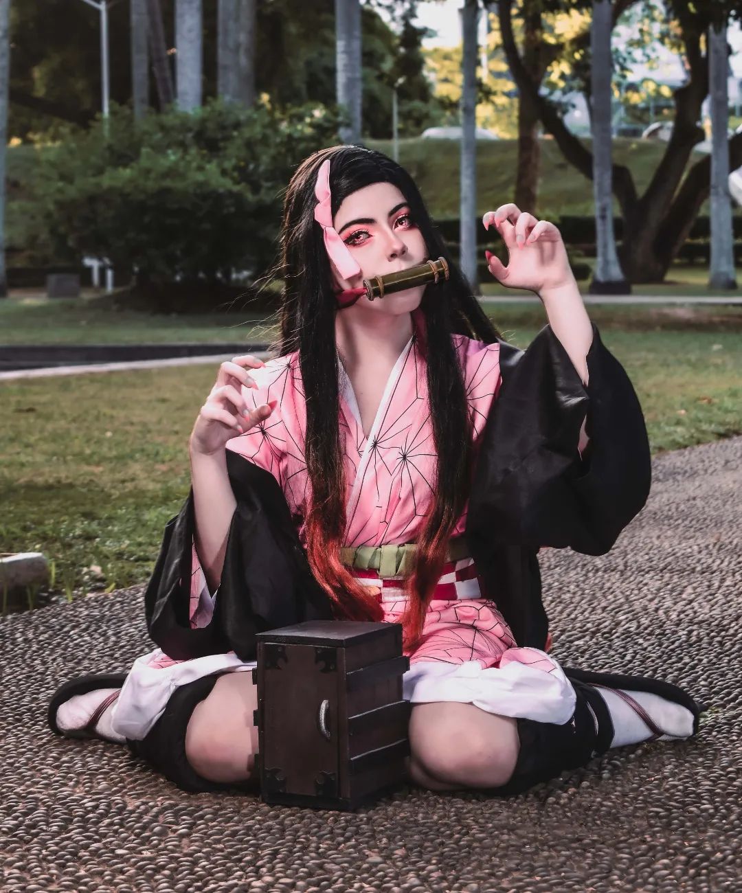 Confira Este Cosplay Perfeito Da Nezuko De Demon Slayer