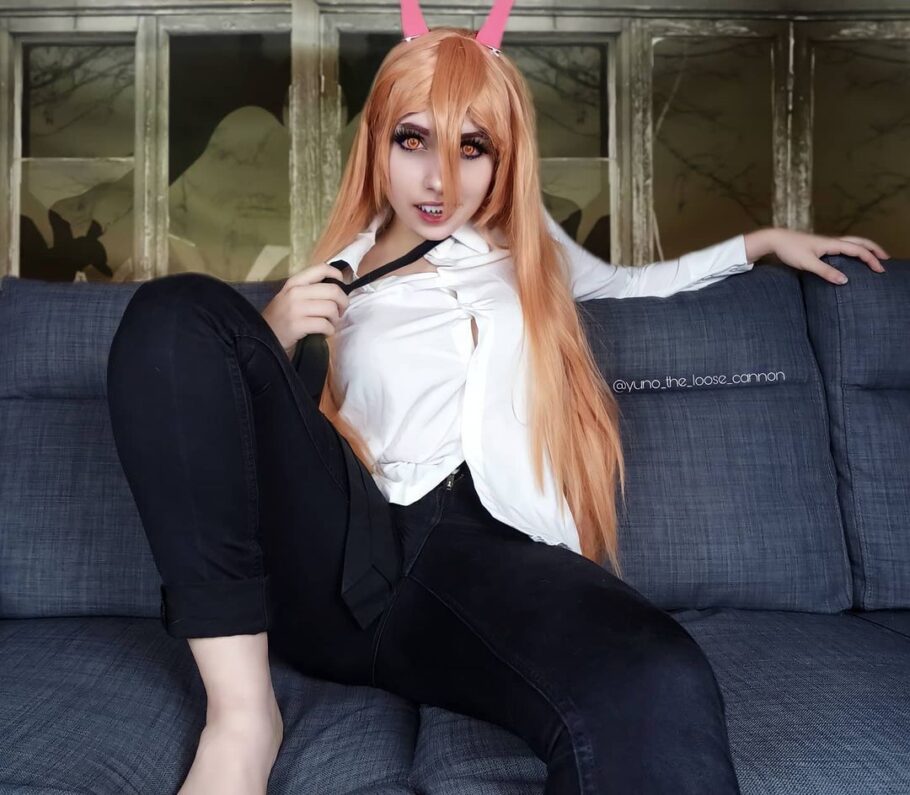 Fã de Chainsaw Man viralizou com um cosplay perfeito da Power